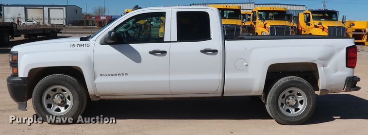 image for item GS9782 2015 Chevrolet Silverado 1500 Double Cab pickup truck