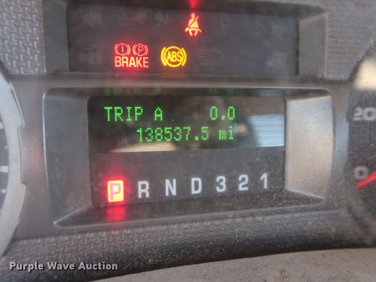 image for item GS9784 2008 Ford F250 Super Duty XL utility bed pickup truck