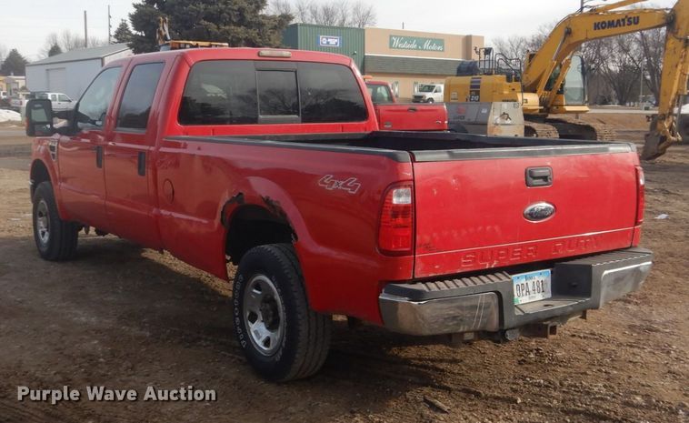 image for item GW9484 2008 Ford F250 Super Duty Crew Cab pickup truck