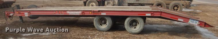 image for item GW9489 1998 Trail-Eze D10R24 tilt deck equipment trailer