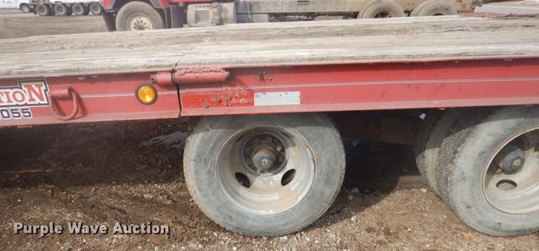 image for item GW9489 1998 Trail-Eze D10R24 tilt deck equipment trailer