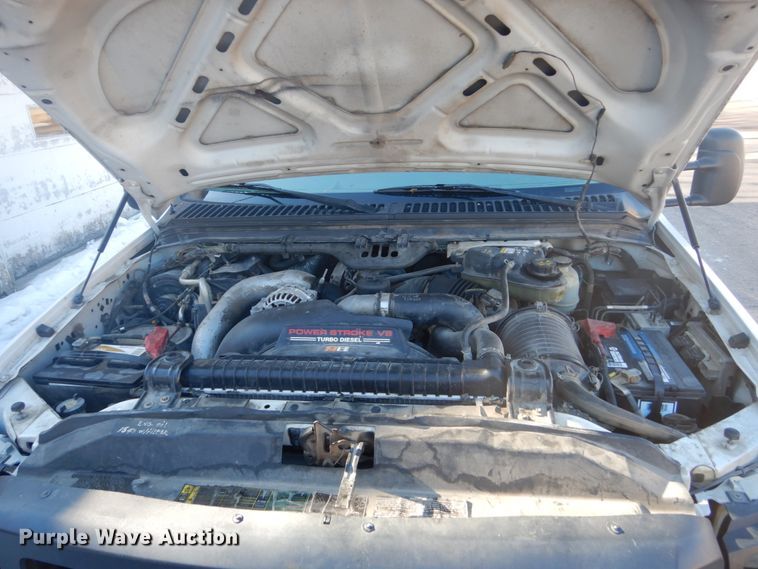 image for item GW9506 2006 Ford F350 Super Duty flatbed pickup truck