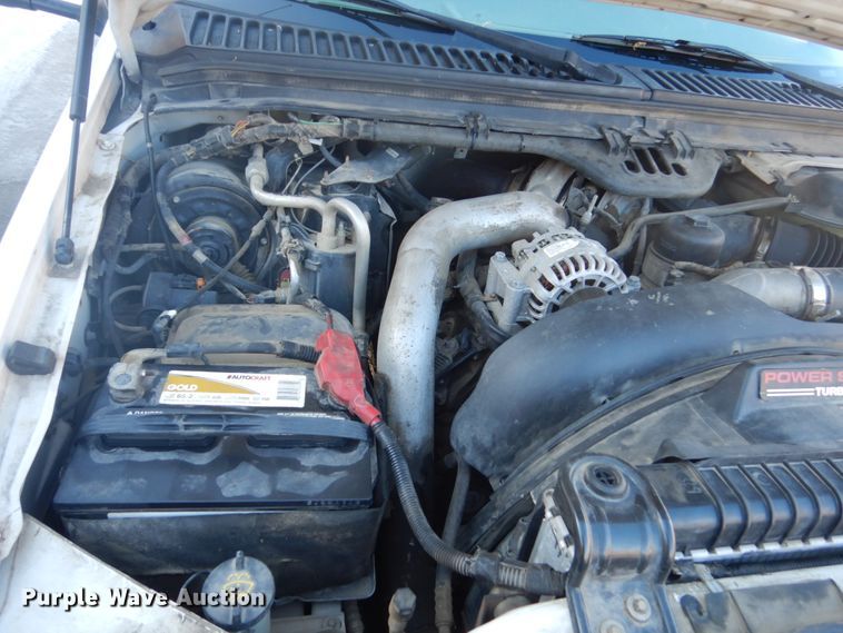 image for item GW9506 2006 Ford F350 Super Duty flatbed pickup truck