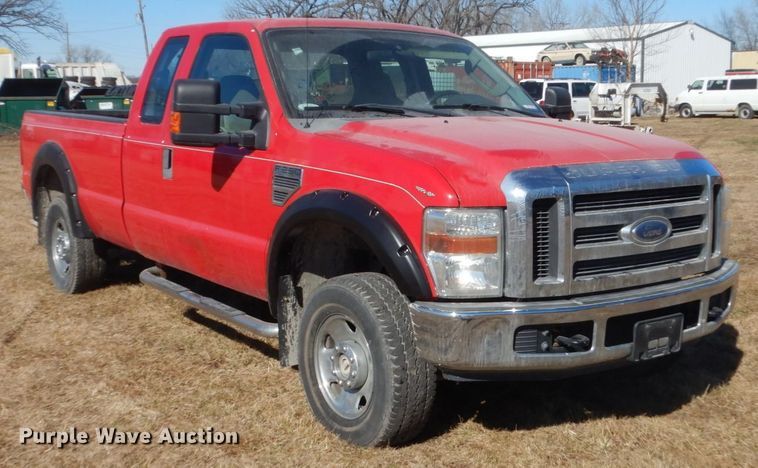 image for item GW9549 2008 Ford F250 Super Duty SuperCab pickup truck