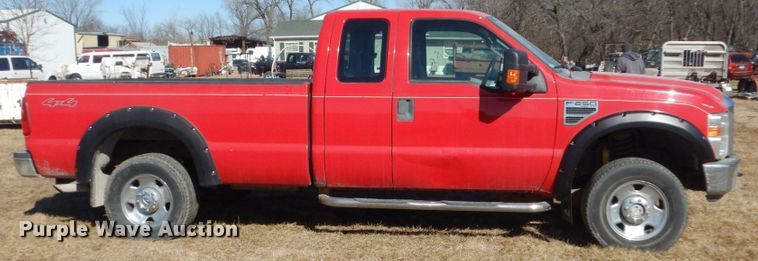 image for item GW9549 2008 Ford F250 Super Duty SuperCab pickup truck