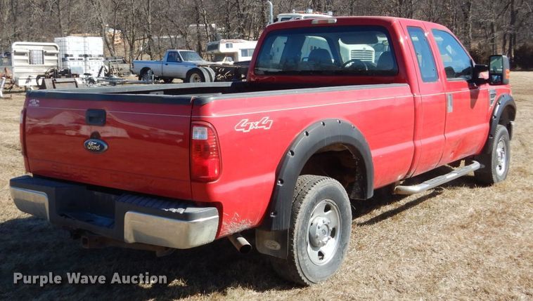 image for item GW9549 2008 Ford F250 Super Duty SuperCab pickup truck