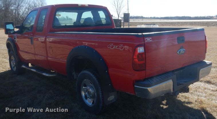 image for item GW9549 2008 Ford F250 Super Duty SuperCab pickup truck