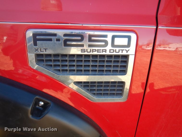 image for item GW9549 2008 Ford F250 Super Duty SuperCab pickup truck