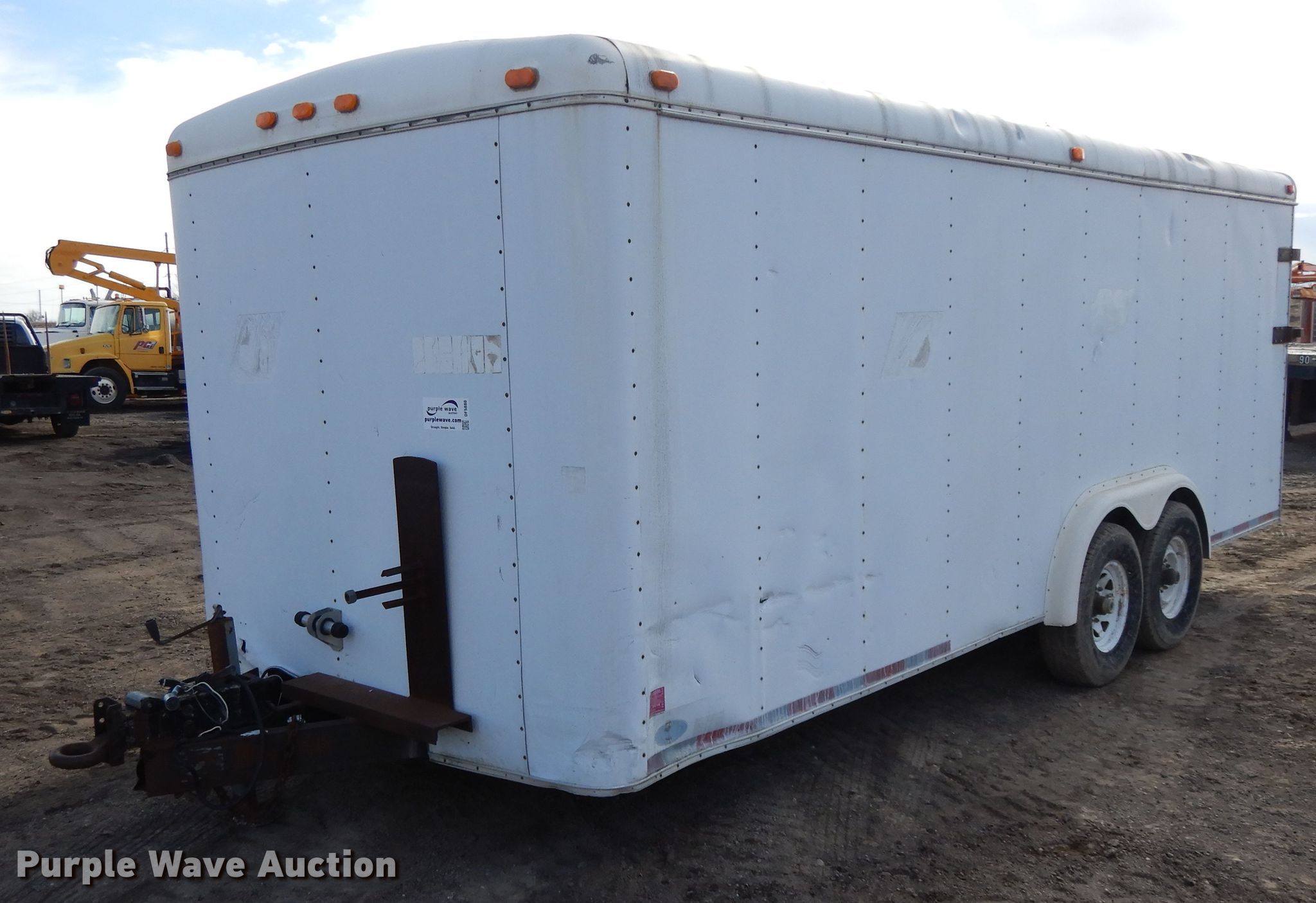 1994 United enclosed cargo trailer in Topeka, KS Item DF5880 sold