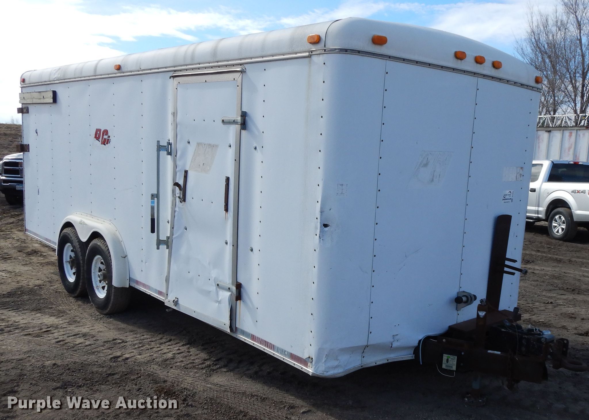 1994 United enclosed cargo trailer in Topeka, KS Item DF5880 sold