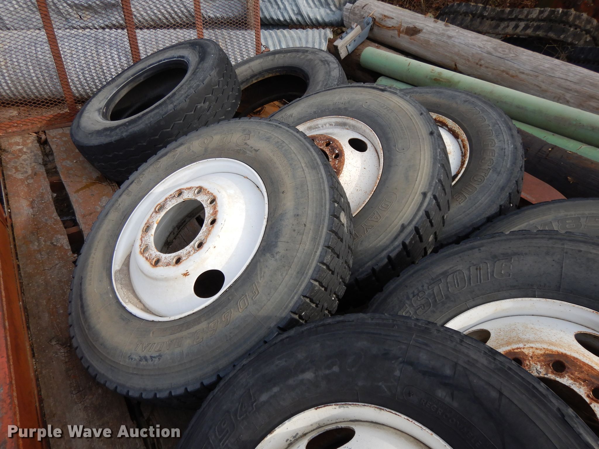 (12) tires in Saint Joseph, MO Item DF5920 sold Purple Wave