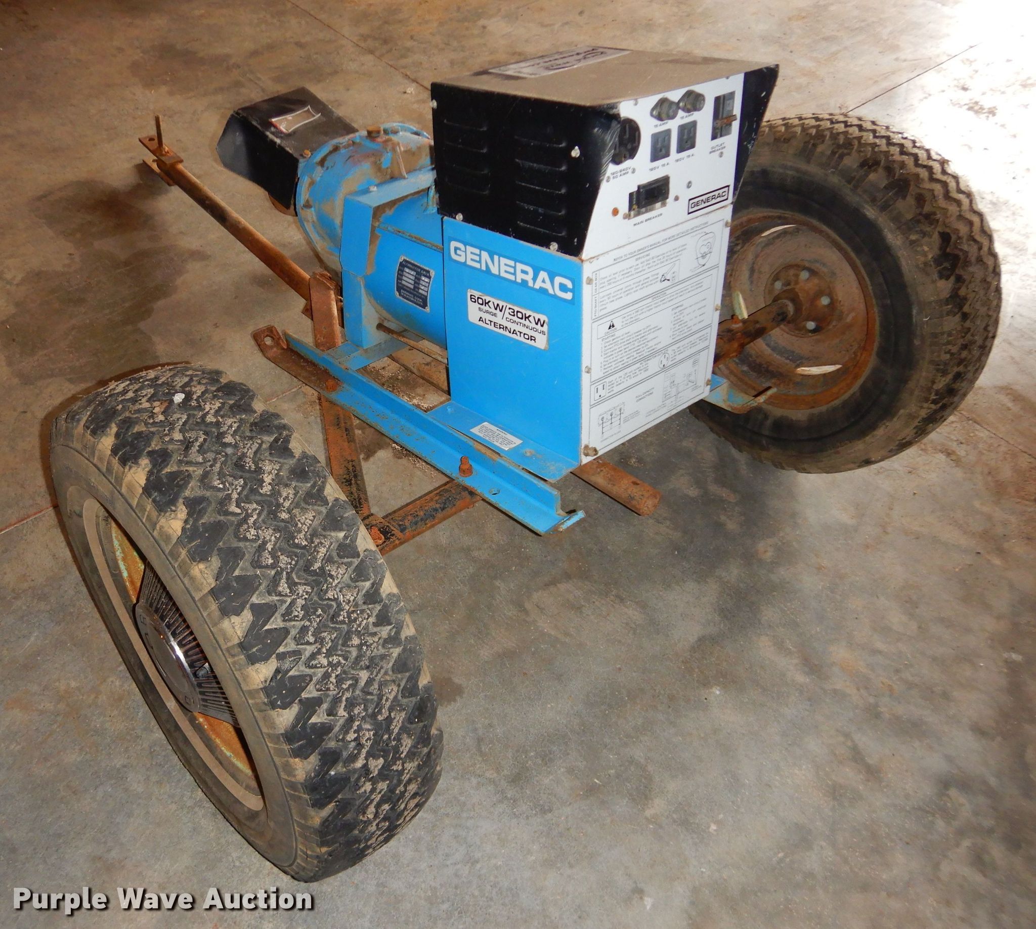 Generac PTO generator in Stilwell, KS Item DH4402 sold Purple Wave