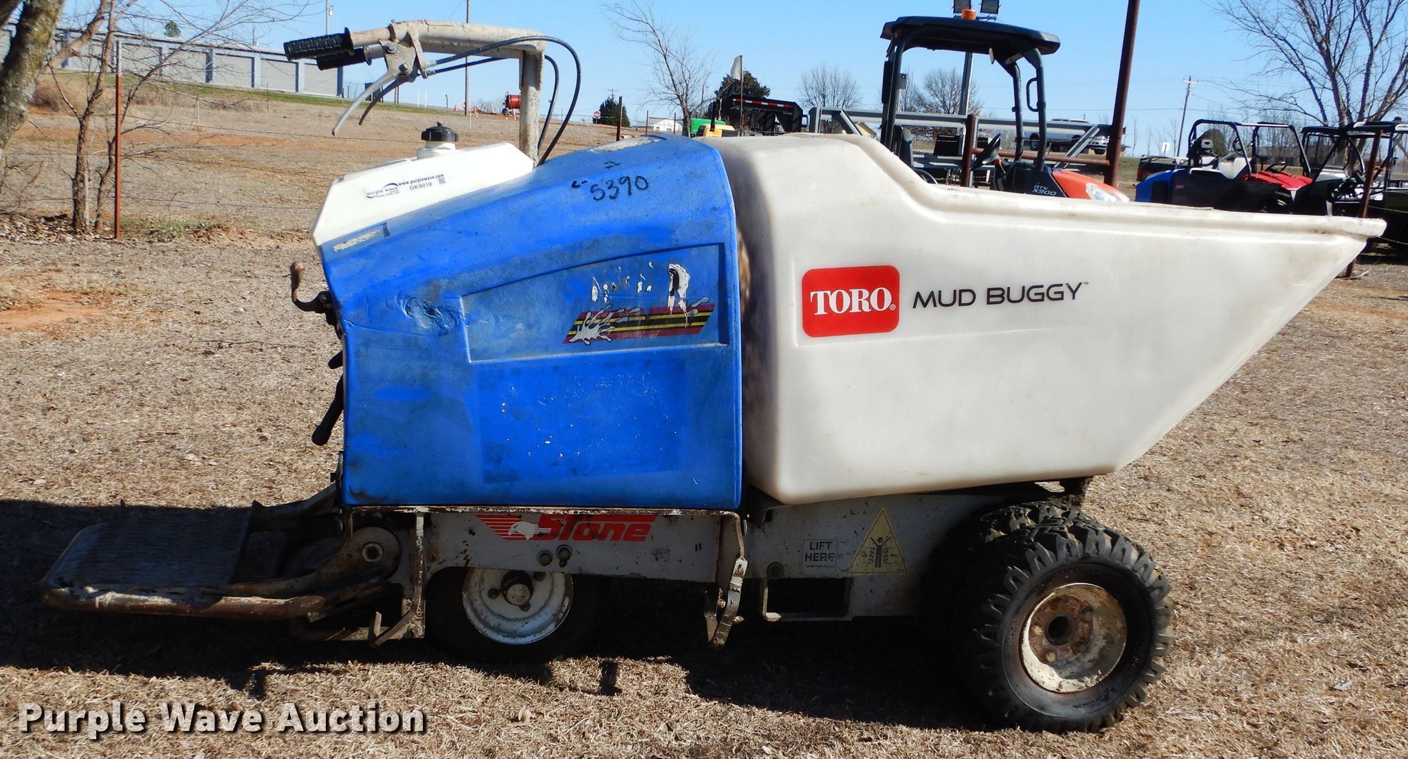 Toro SB 1600 concrete buggy in Marlow, OK Item GK9018 sold Purple Wave