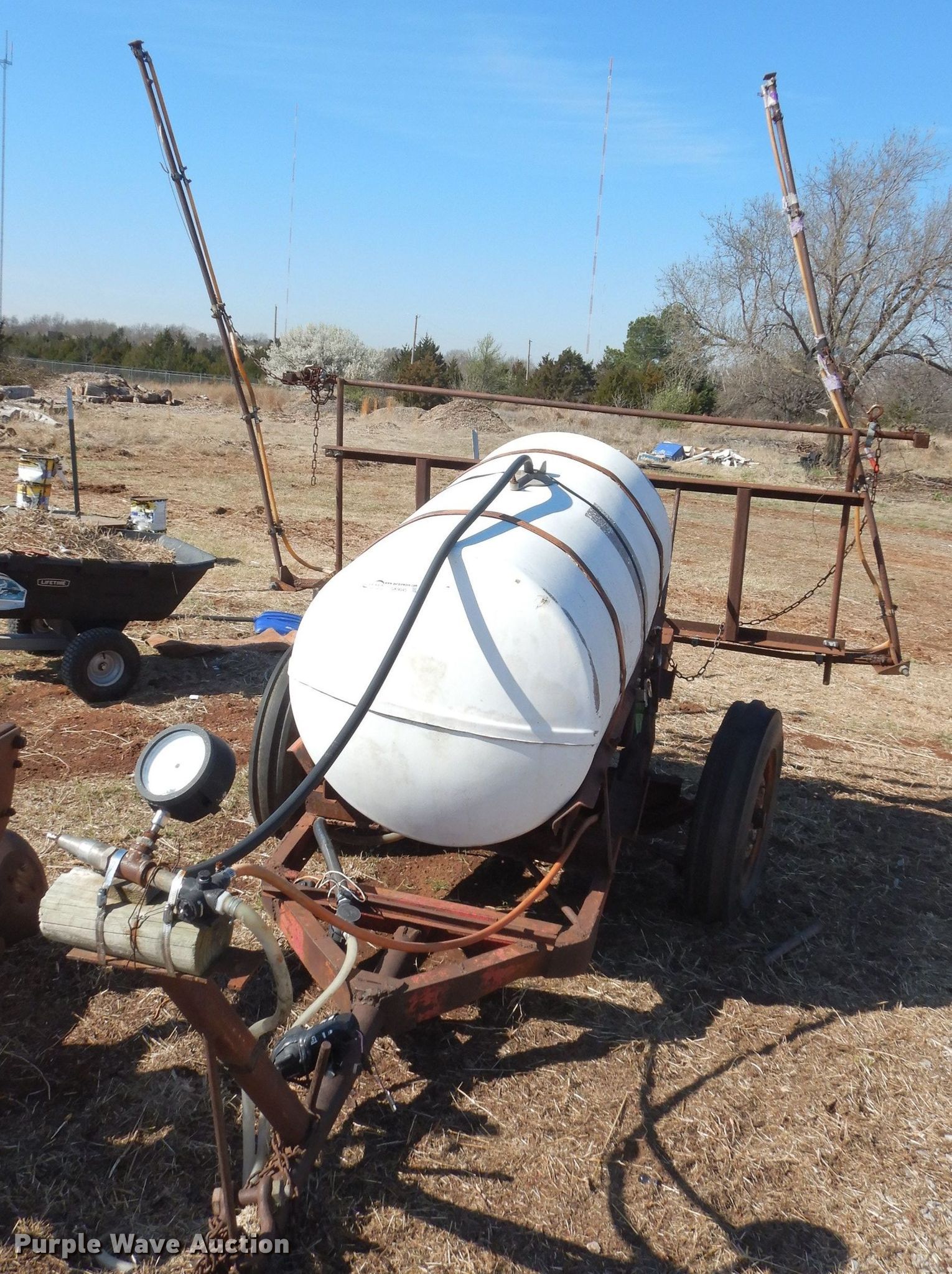 Shop built sprayer in Oklahoma City, OK Item GK9045 sold Purple Wave
