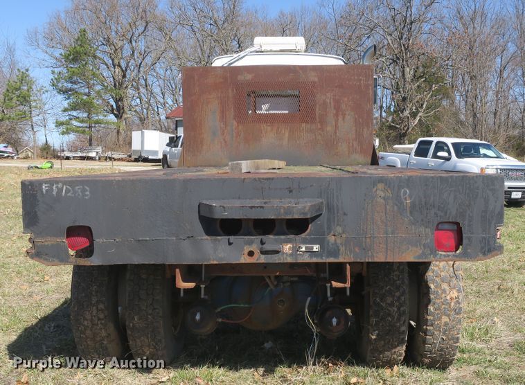 image for item DB10005 1984 Ford 8000 flatbed truck