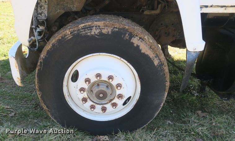 image for item DB10005 1984 Ford 8000 flatbed truck