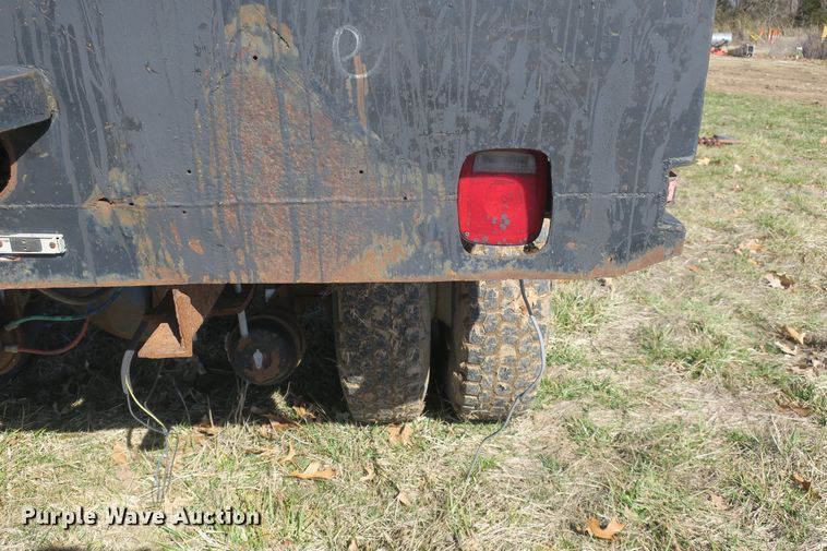 image for item DB10005 1984 Ford 8000 flatbed truck