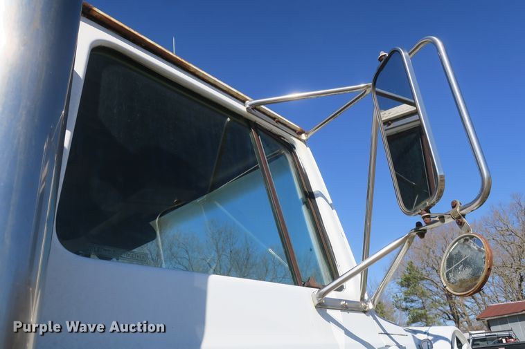 image for item DB10005 1984 Ford 8000 flatbed truck