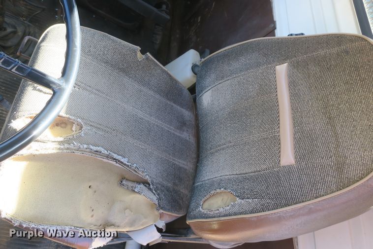 image for item DB10005 1984 Ford 8000 flatbed truck