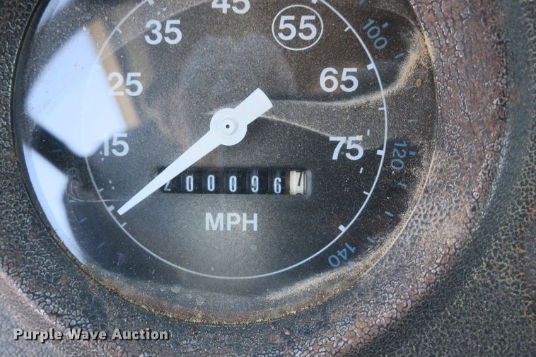 image for item DB10005 1984 Ford 8000 flatbed truck