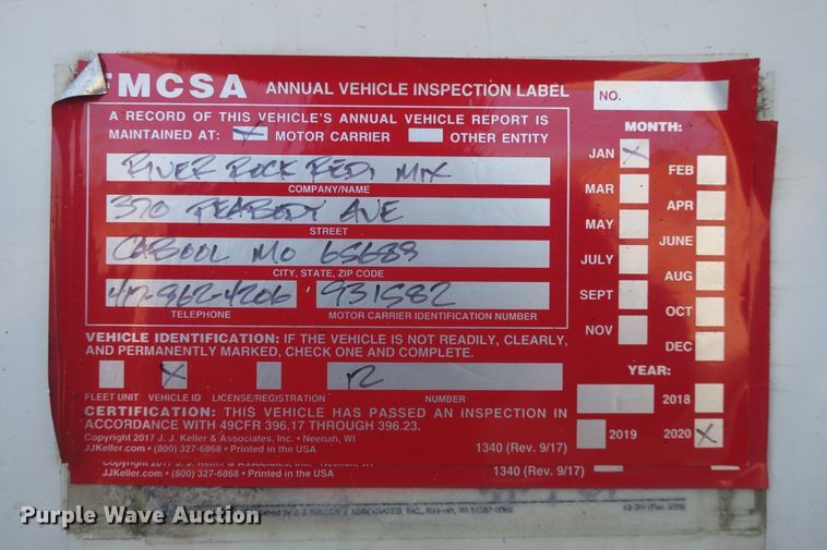 image for item DB10053 1999 Mack RD690S dump truck