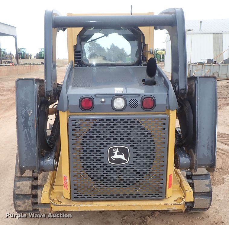 image for item DC3301 2012 John Deere 333D  tracked skid steer loader