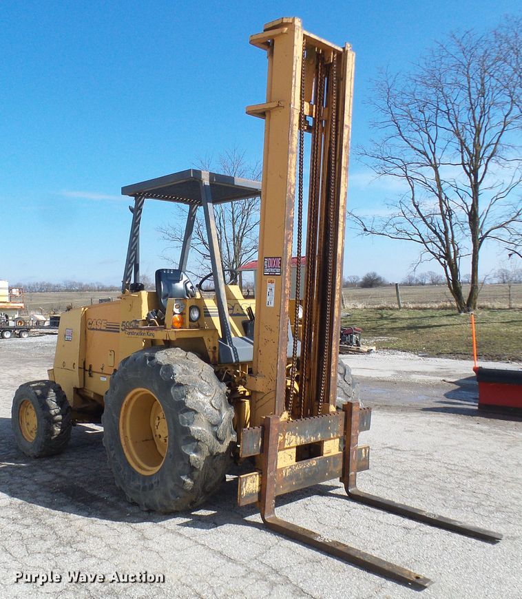 image for item DD1750 Case 585E forklift