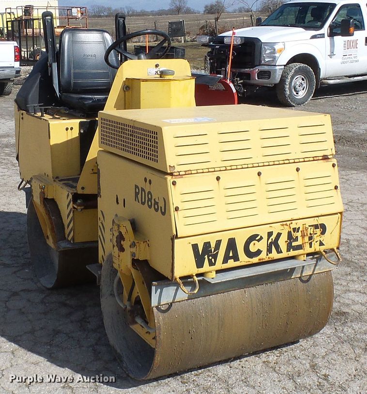 image for item DD1751 Wacker RD880 double drum roller