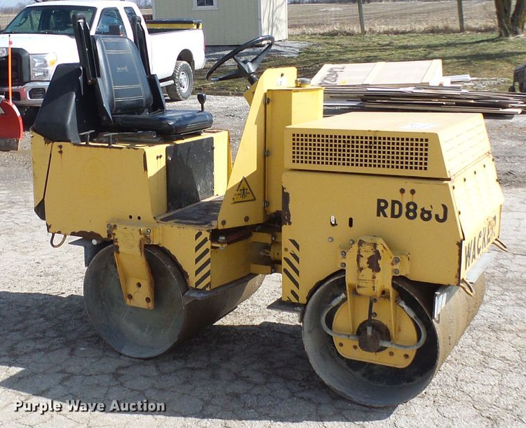 image for item DD1751 Wacker RD880 double drum roller