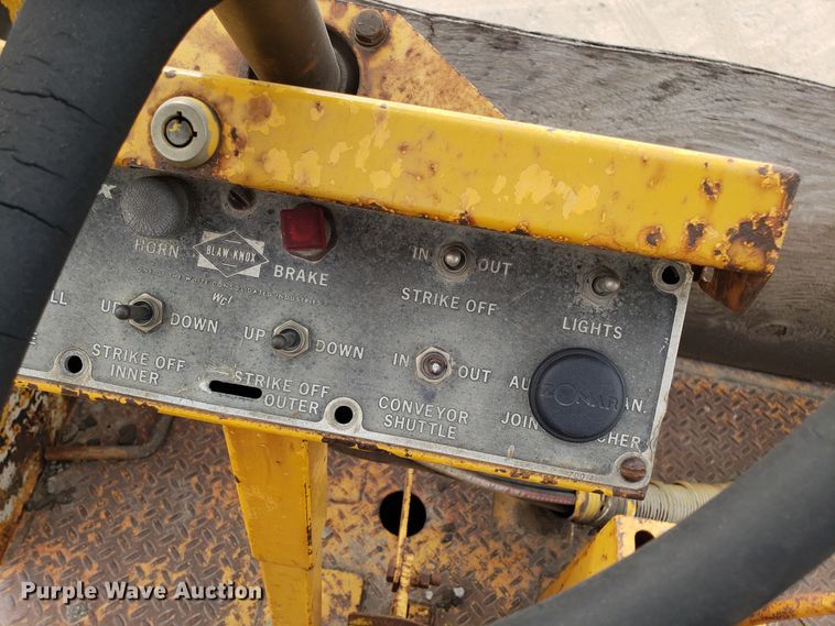 image for item DD2601 Blaw Knox RW-195 road widener