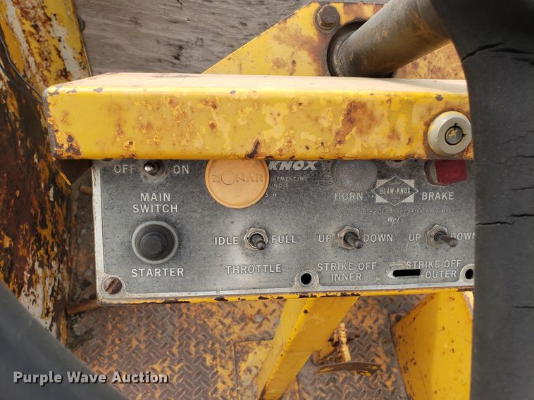 image for item DD2601 Blaw Knox RW-195 road widener