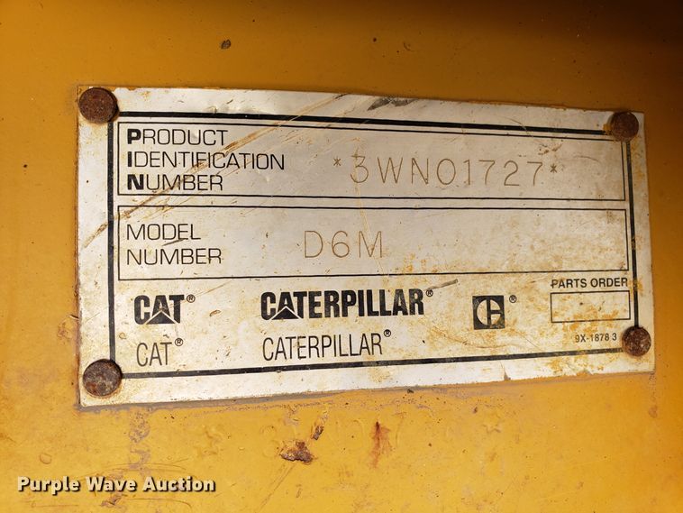 image for item DD2637 1999 Caterpillar D6M XL dozer