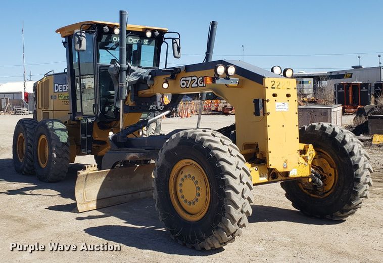image for item DD2638 2009 John Deere 672GP motor grader