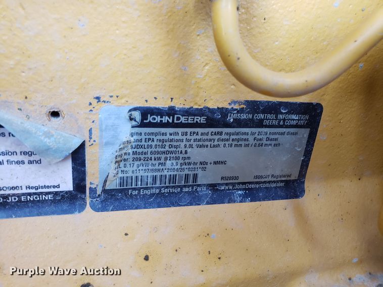 image for item DD2638 2009 John Deere 672GP motor grader