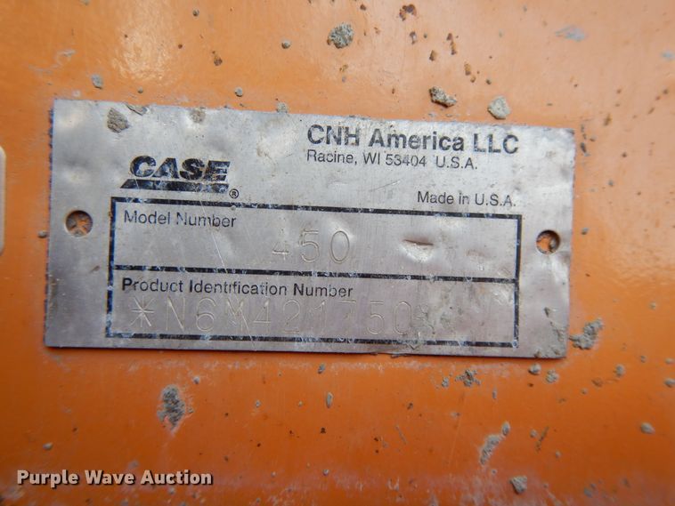 image for item DF5878 2006 Case 450  skid steer loader