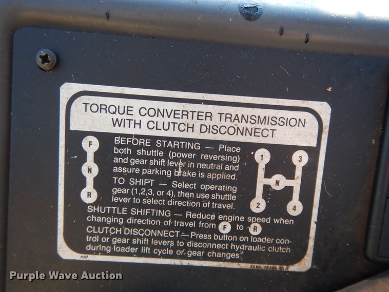 image for item DF5895 Ford 575D backhoe