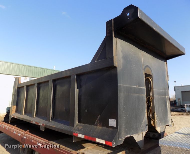 image for item DG2532 18'L x 96"W steel dump bed
