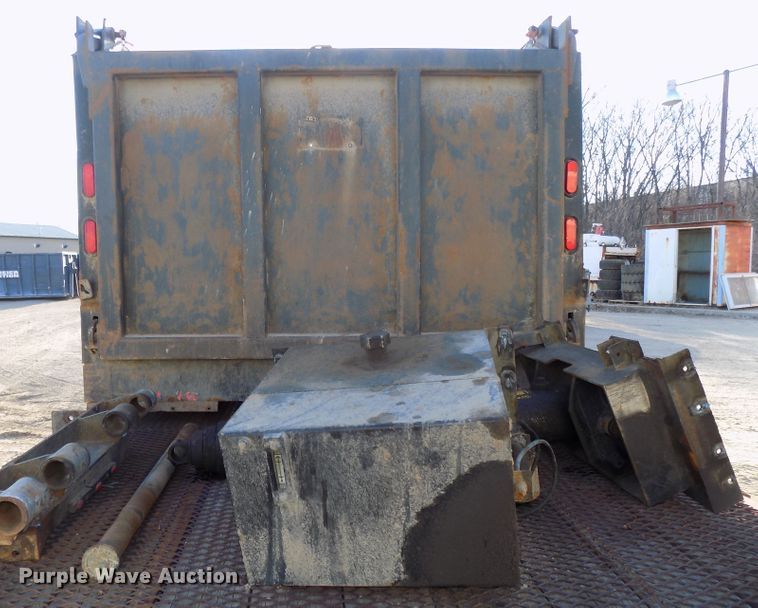 image for item DG2532 18'L x 96"W steel dump bed