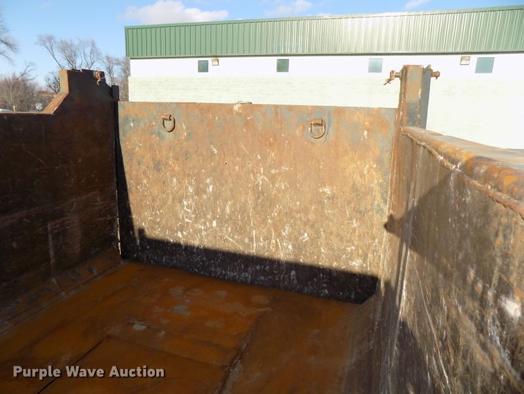 image for item DG2532 18'L x 96"W steel dump bed