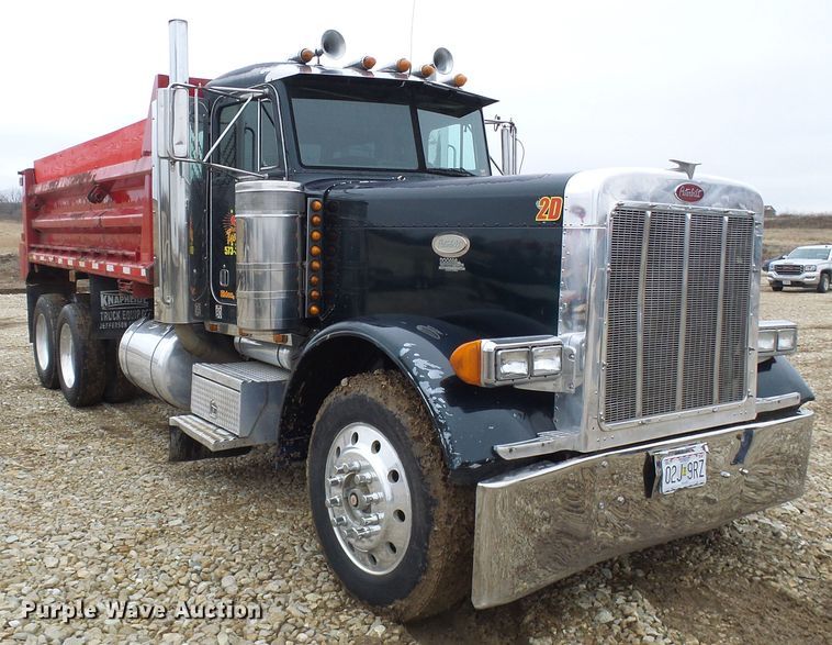 image for item DG5576 1996 Peterbilt 379 dump truck
