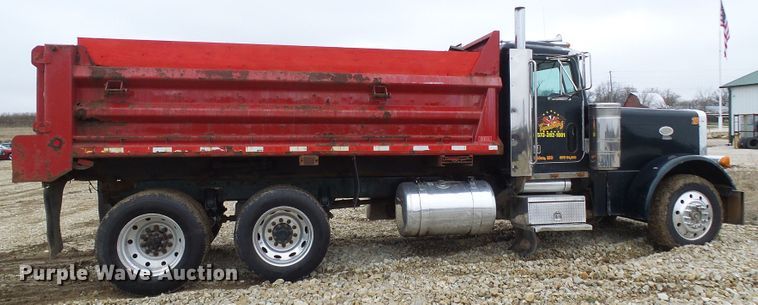 image for item DG5576 1996 Peterbilt 379 dump truck