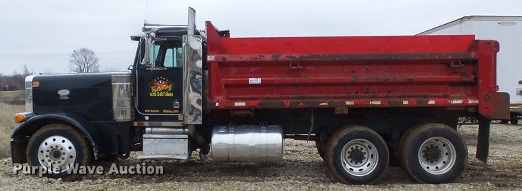 image for item DG5576 1996 Peterbilt 379 dump truck