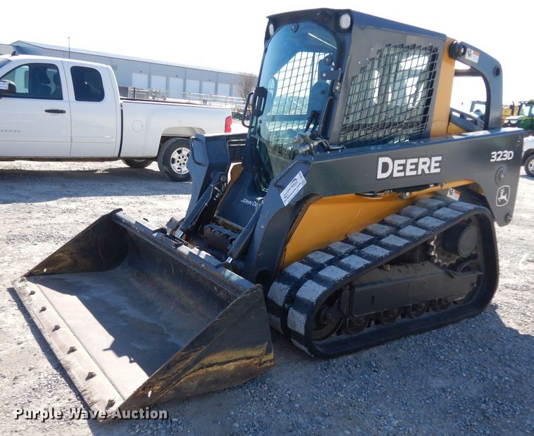image for item DG6330 2011 John Deere 323D  tracked skid steer loader