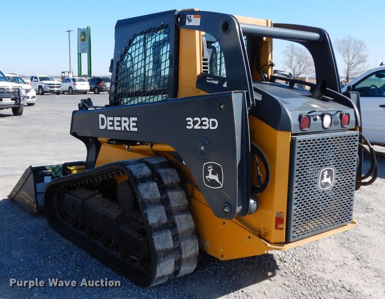 image for item DG6330 2011 John Deere 323D  tracked skid steer loader