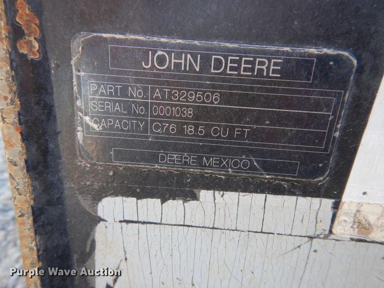 image for item DG6330 2011 John Deere 323D  tracked skid steer loader