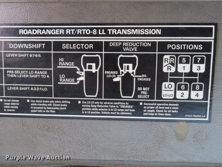 image for item DH1698 1998 Ford LT9000 dump truck