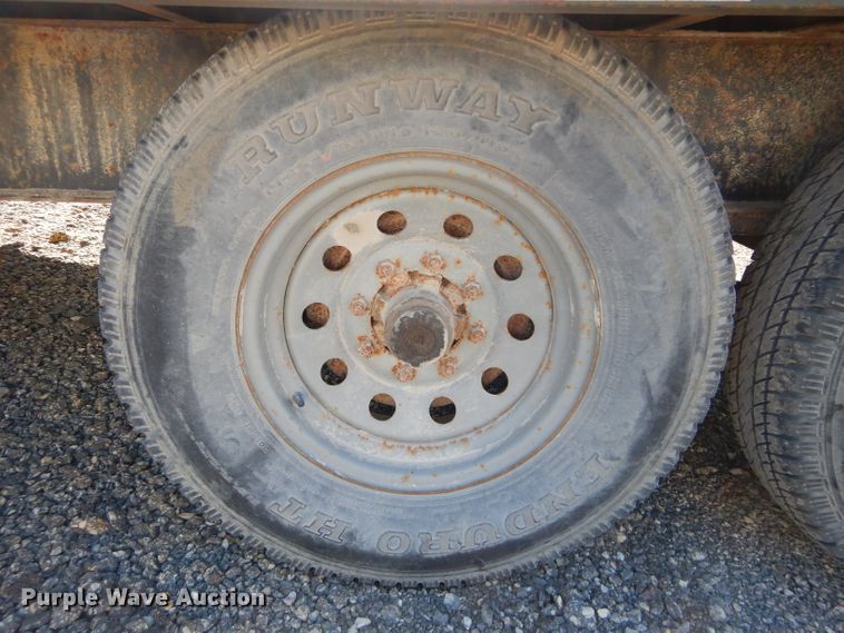 image for item DH4342 2009 Kaufman equipment trailer