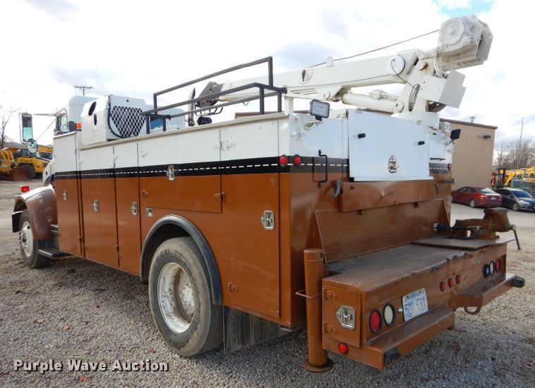 image for item DH4412 2004 Peterbilt 330 service truck with crane
