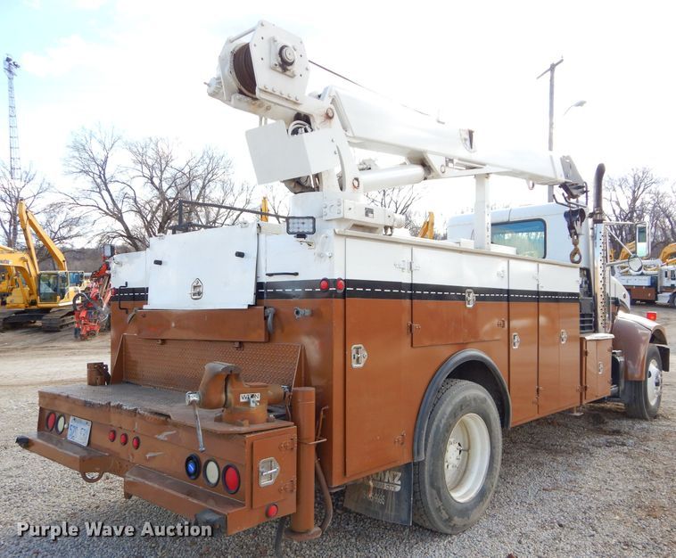 image for item DH4412 2004 Peterbilt 330 service truck with crane
