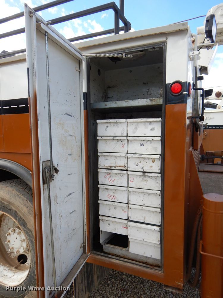 image for item DH4412 2004 Peterbilt 330 service truck with crane